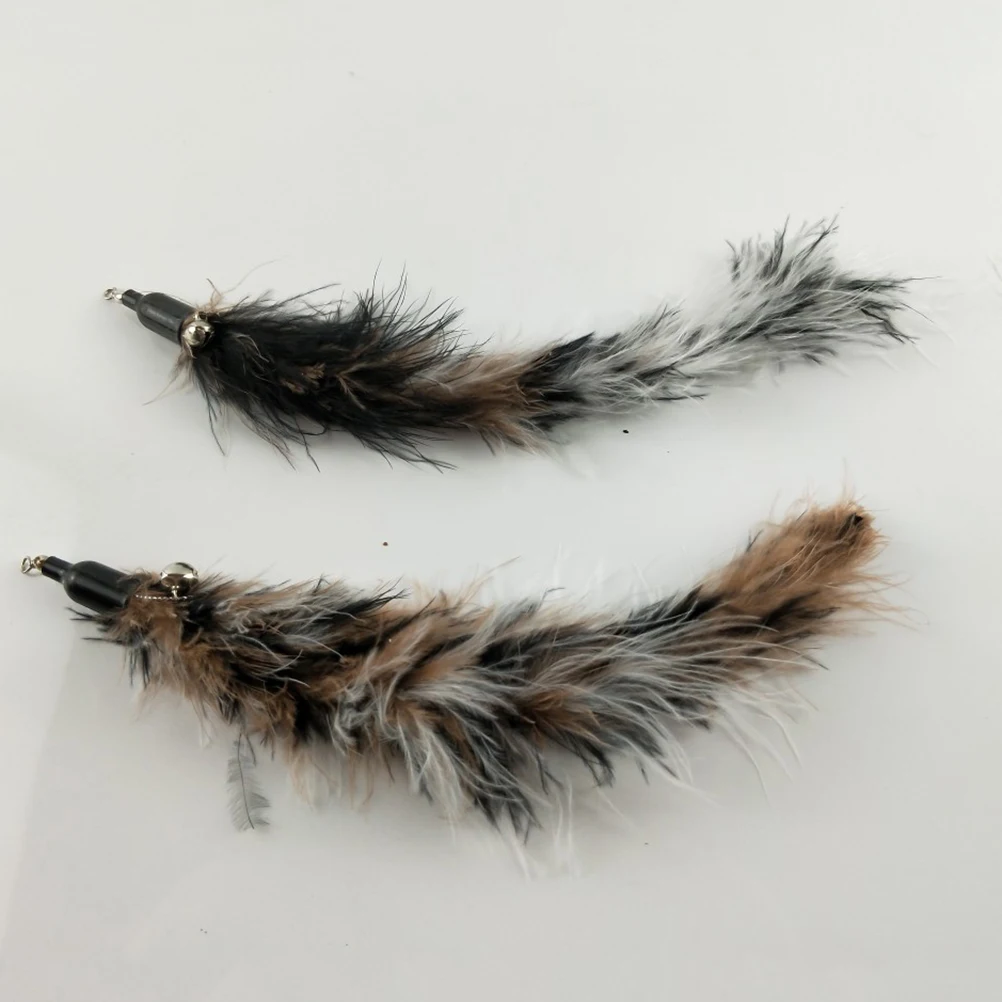 

5 Pcs Replacement Head Cat Wand Accessories Tassel Teaser Pet Refill
