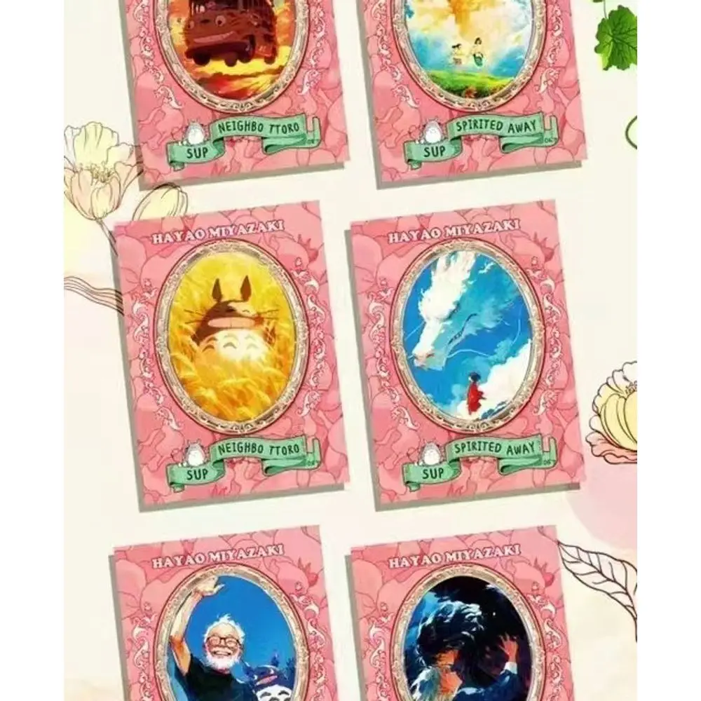 New Miyazaki Hayao Cards Rare Japanese Anime SP Collectible Cards Children Toy Gifts