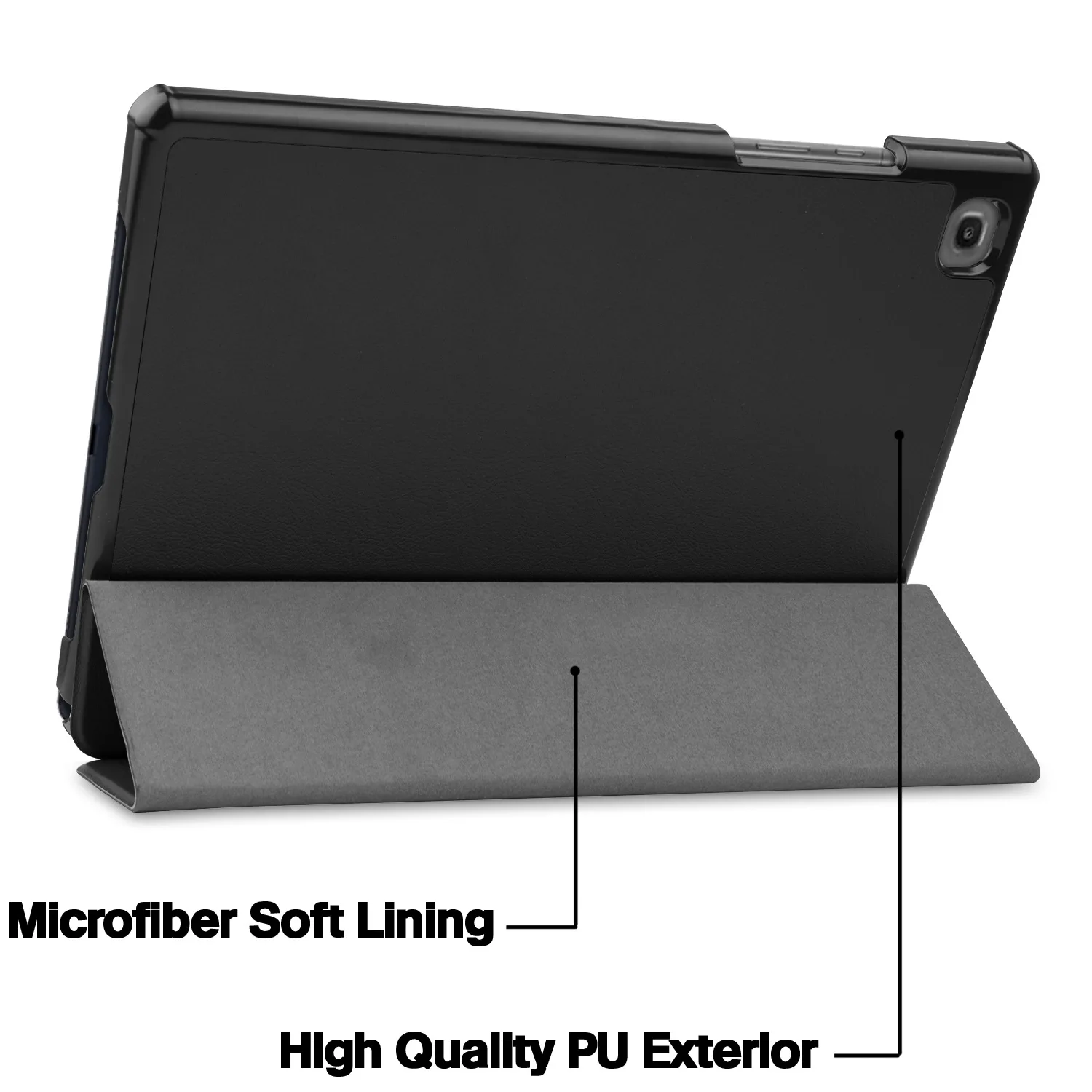 Für Samsung Tab A 10.4 A7 T500 Hülle Dreifach Faltbarer Ständer Mehrfarbige Stoßfeste Tablet-Schutzhülle – Detail 4