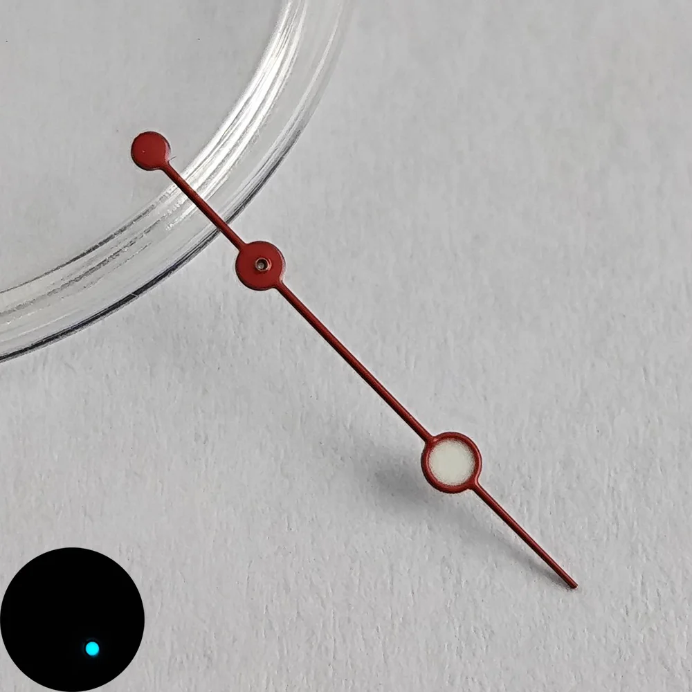 مؤشر الساعة NH35 الثاني أزرق-أخضر مضيء مناسب لإصلاح ساعة الحركة NH35 وملحقات الاستبدال #4