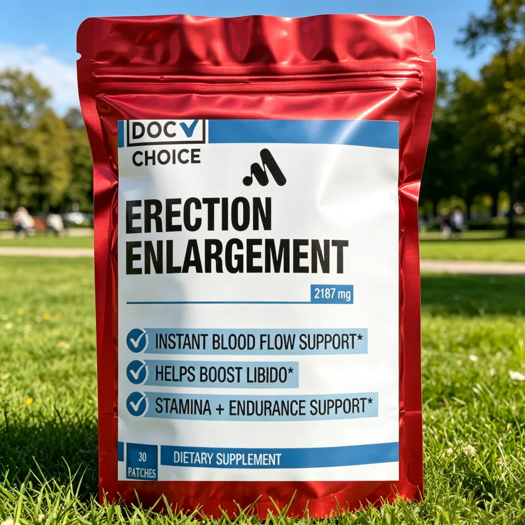 Performance Enlargement for Men Transdermal Patches,enlarger, Bigger,longer,growth,thicker 30 Patches