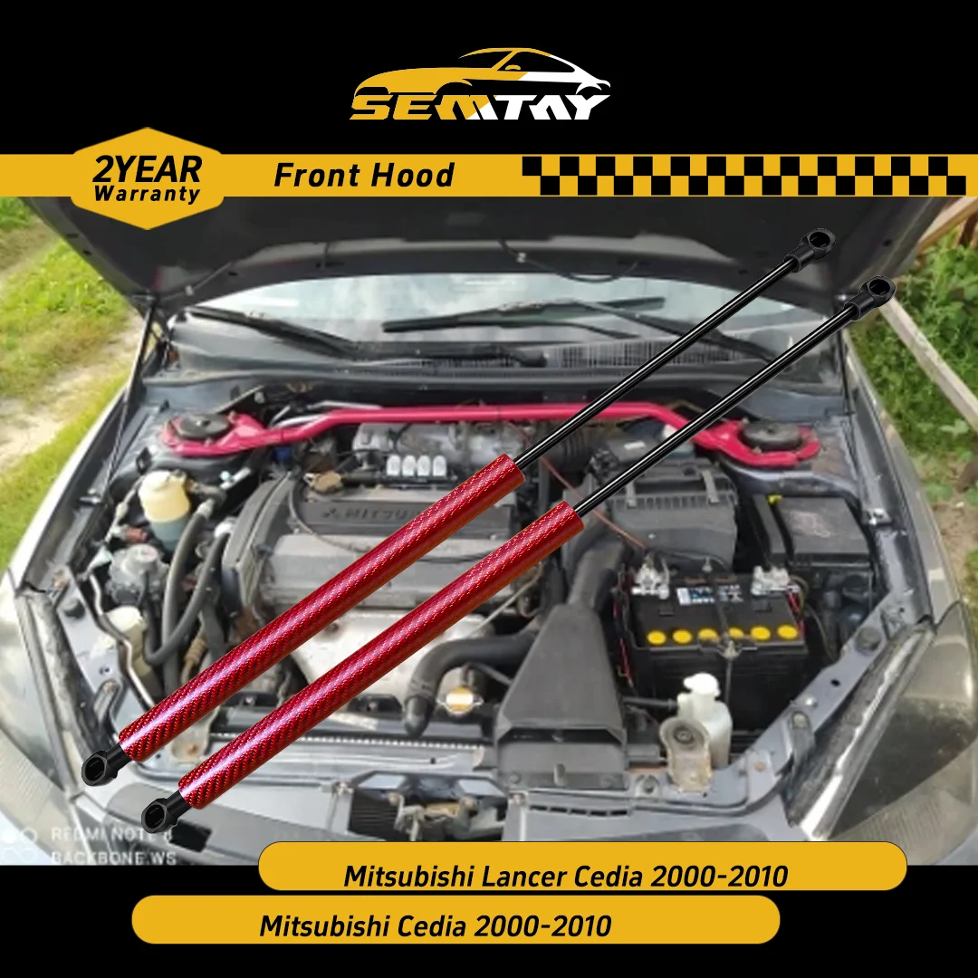 

Амортизаторы капота SEMTAY, совместимые с Mitsubishi Cedia / Lancer Cedia 2000-2010, газовые упоры для капота