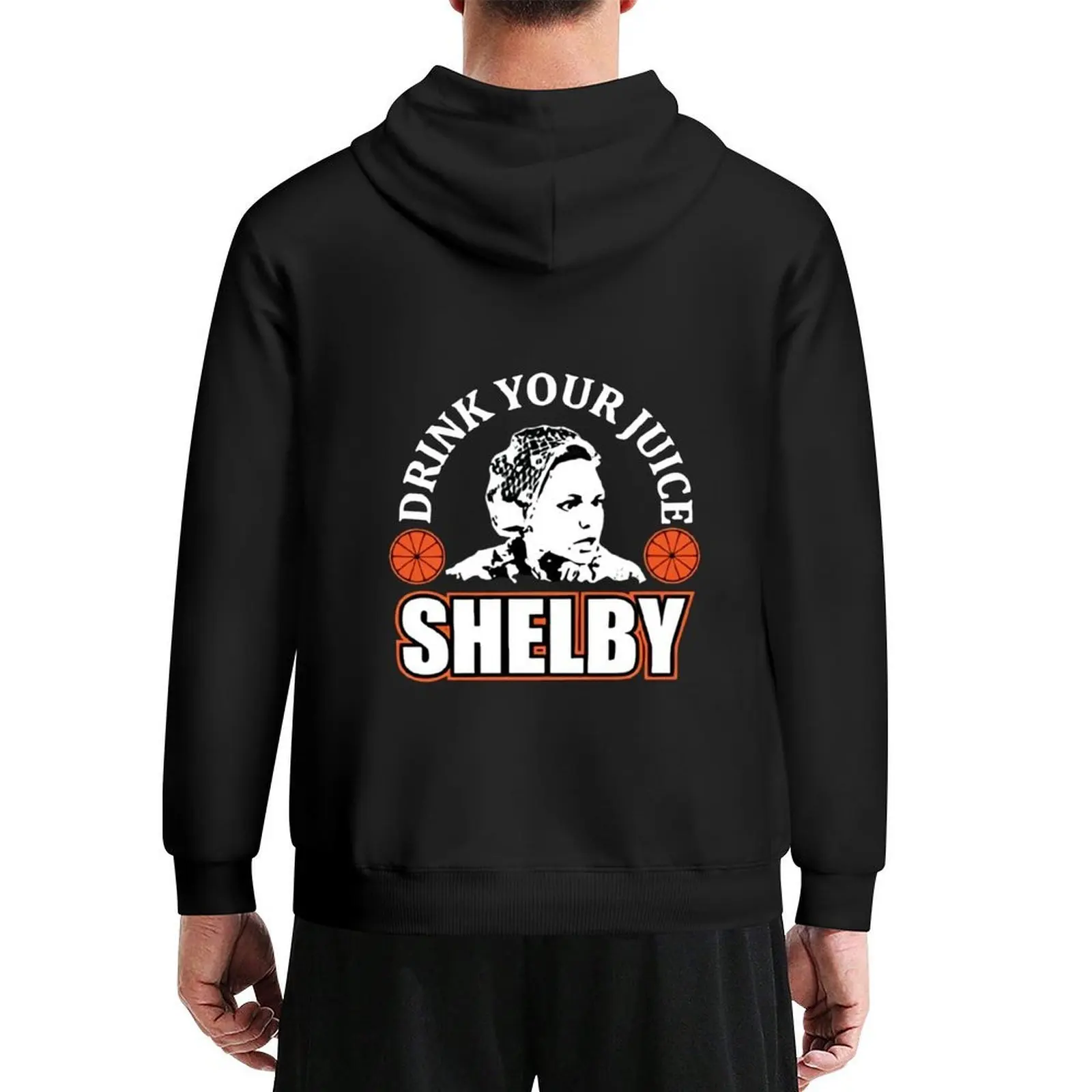 

Vitntage Drink Your Juice Shelby Hoodie mens designer clothes men's clothes anime clothes hoodie graphic