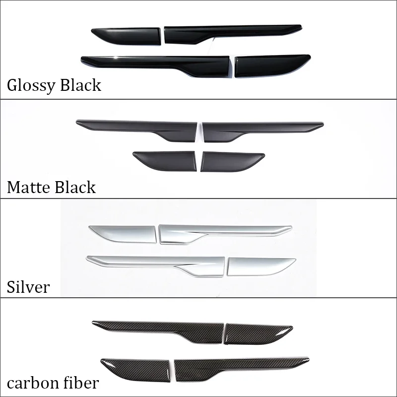 4 Pcs ABS chrome Side Air Vent Outlet Cover Trim Sticker For Land Rover Range Rover Evoque 2012-2018 Car Accessories