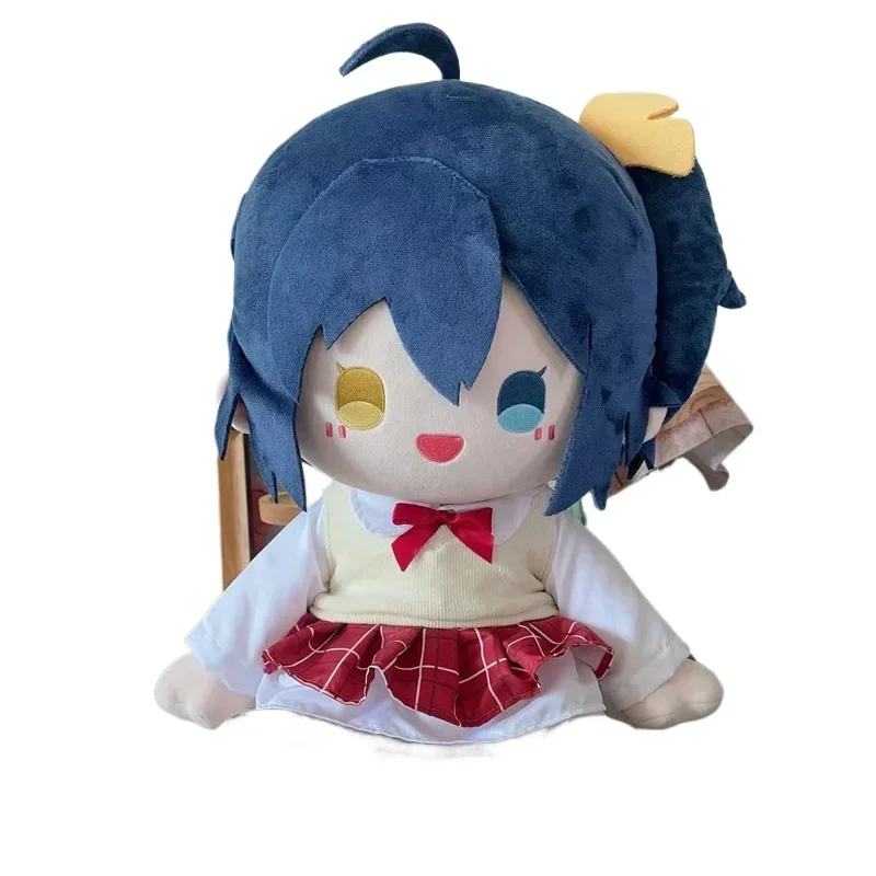 Anime menina takanashi rikka kawaii cosplay 40cm sentado pelúcia boneca corpo dos desenhos animados modelo plushies brinquedo figuras fãs crianças presente