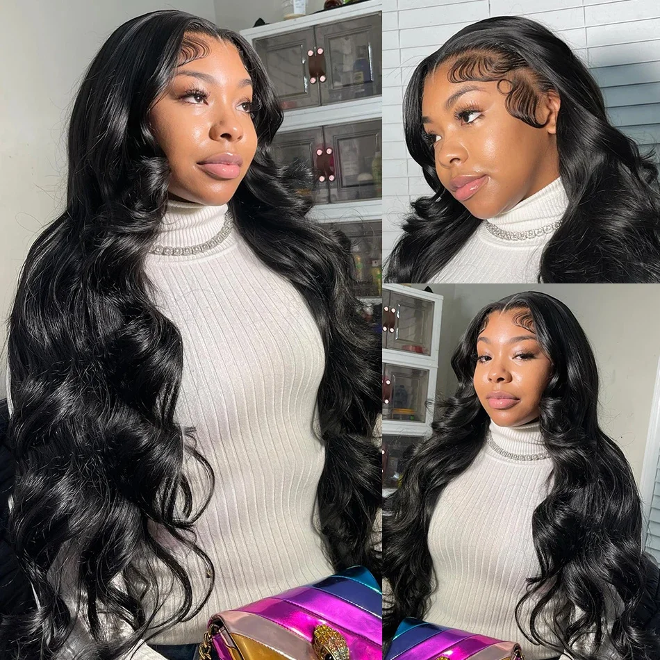 

30 40 Inch Hd Body Wave Lace Front Wig 13x4 13x6 Transparent Lace Frontal Wigs For Women 360 Loose Curly Human Hair Lace Wig