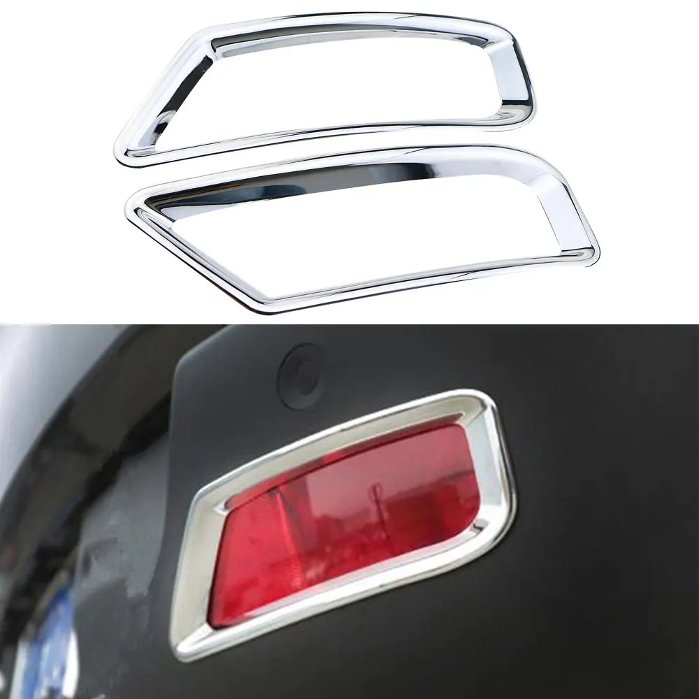 

Car Rear Fog Light Frame Cover for Peugeot 3008 2013 2014 2015 Rear Lamp Decoration Sticker Trim 2Pcs Styling Accessories