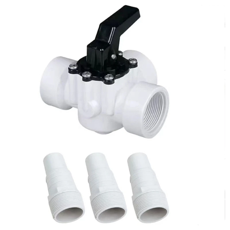 3 Way Valves Fitting Swimming Pool Hose Connectors Hose Accessories