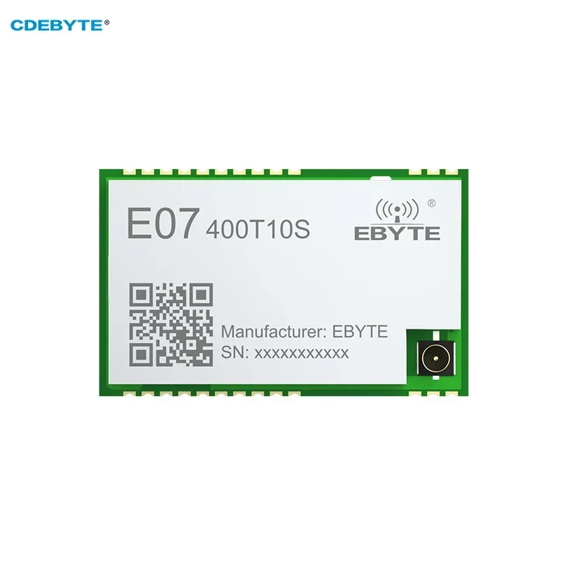 

CC1101 MSP430FR2433 433MHz 868/915MHz Wireless Module E07-900T10S 10dbm 1.5km UART RSSI IPEX Stamp hole Secondary development