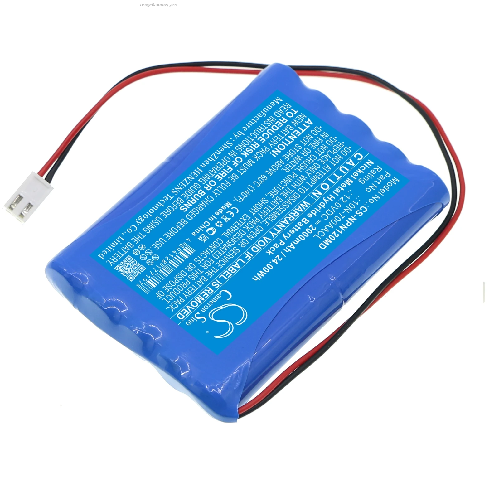 12.0V 2000mAh Medical Battery 10N-700AACL for Nipro NCU-12  +TOOL