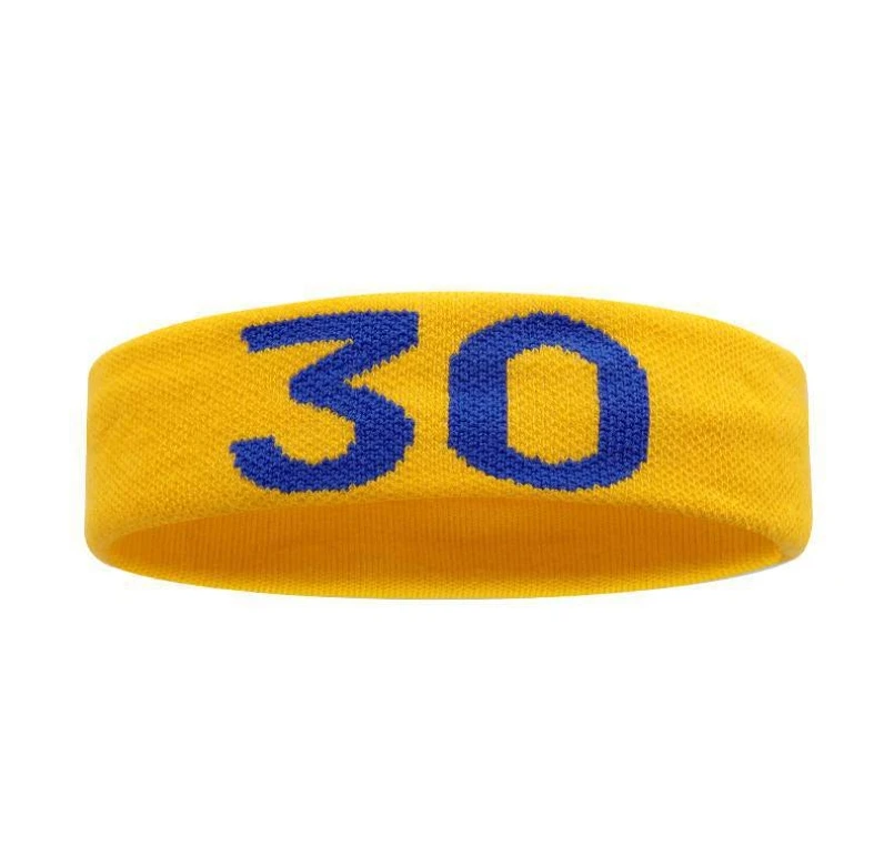 Cotton Athletic Headband Number 24 Elastic Sweatband Protection Basketball Tennis Sport Adult Kids Gym Fitness Sweat Hair Band