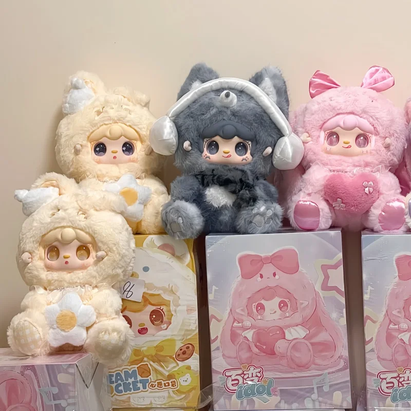 

In Stock Yooki 400% V3 Versatile Idol Series Blind Box Vinyl Plush Large Doll Kawaii Mystery Box Figures Trend Decoration Gifts