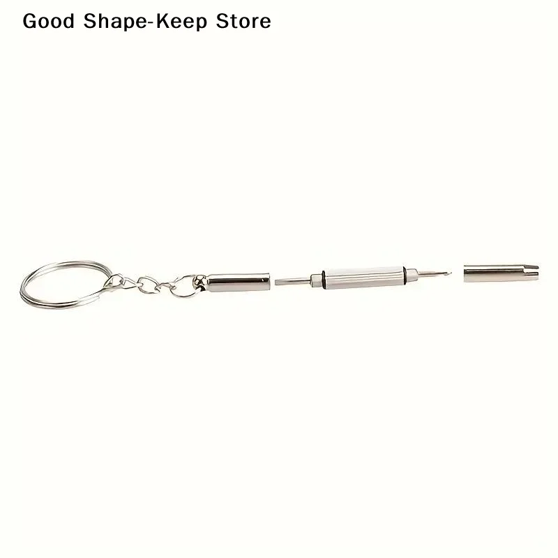 daily3-in-1 Mini Glasses Repair Screwdriver Set Multifunctional Precision Tool for Watch Sunglasses Daily Maintenance Use