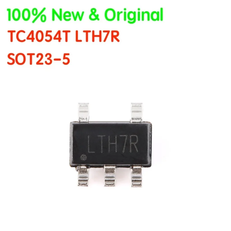 20PCS/LOT TC4054T Silk Screen LTH7R SOT23-5 0.5A Linear Lithium Ion Battery Charger IC 100% New & Original