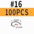 100 piezas talla 16