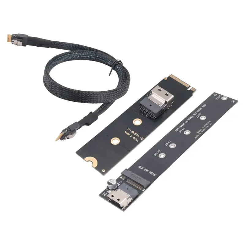 

Upgraded NGFF M.2 NVME M-Key SSD Male To Female Extension Cable NVME M-Key SSD Male To Female Extension Cable Extension Cable