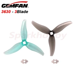 Gemfan Hurricane 3630 elica a 3 pale da 3.6 pollici 3.6x3.0x3 CW CCW materiale PC adatto per accessori per droni multirotore RC FPV