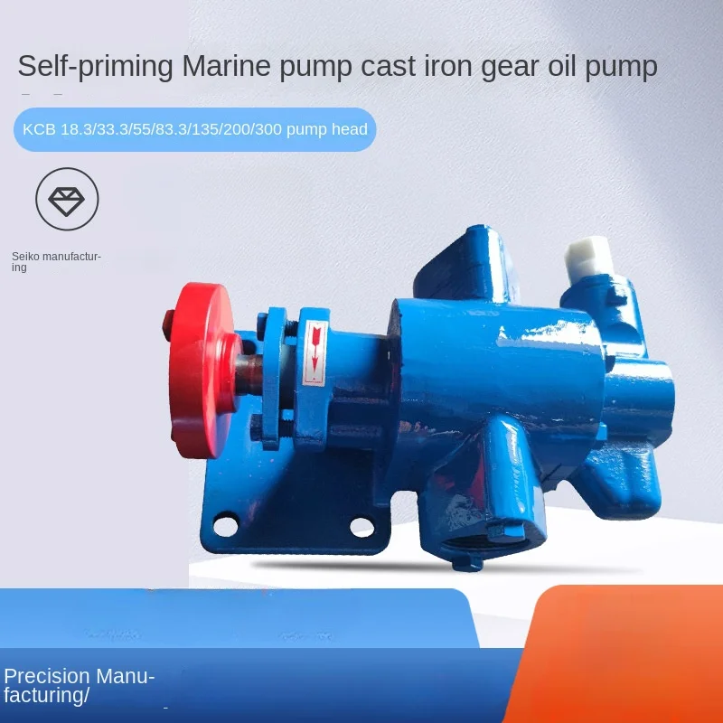 Gear Pump for Efficient Oil Transfer with Durable Cast Iron Head