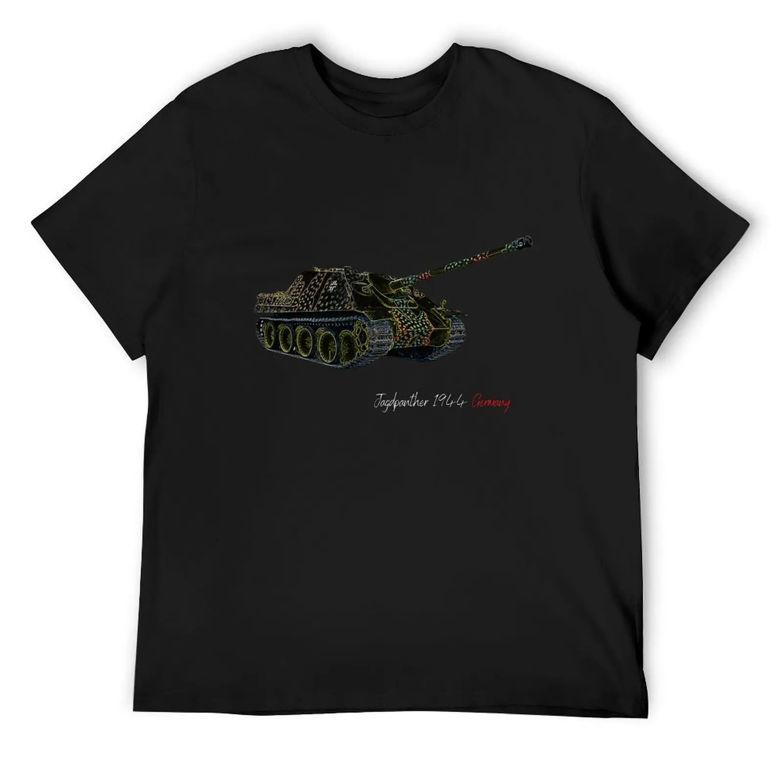 Jagdpanther 1944 (Germany) T-Shirt anime t shirts designer shirts boys animal print tshirts for men