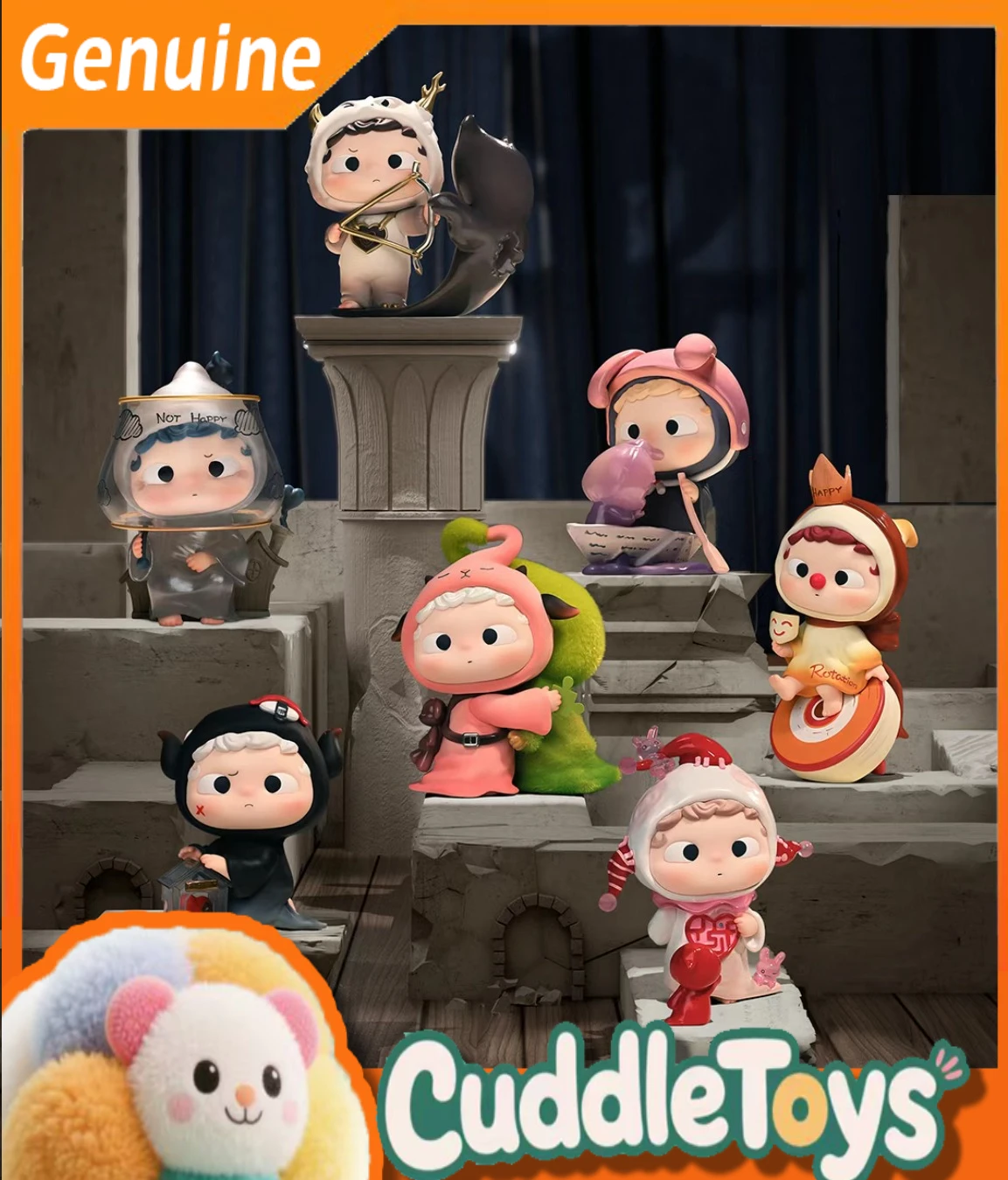 

Original Heyone OZAI Mao of Whole Series Blind Box Figures Cute Dolls Collectible Toys Figurines Ornament Gift