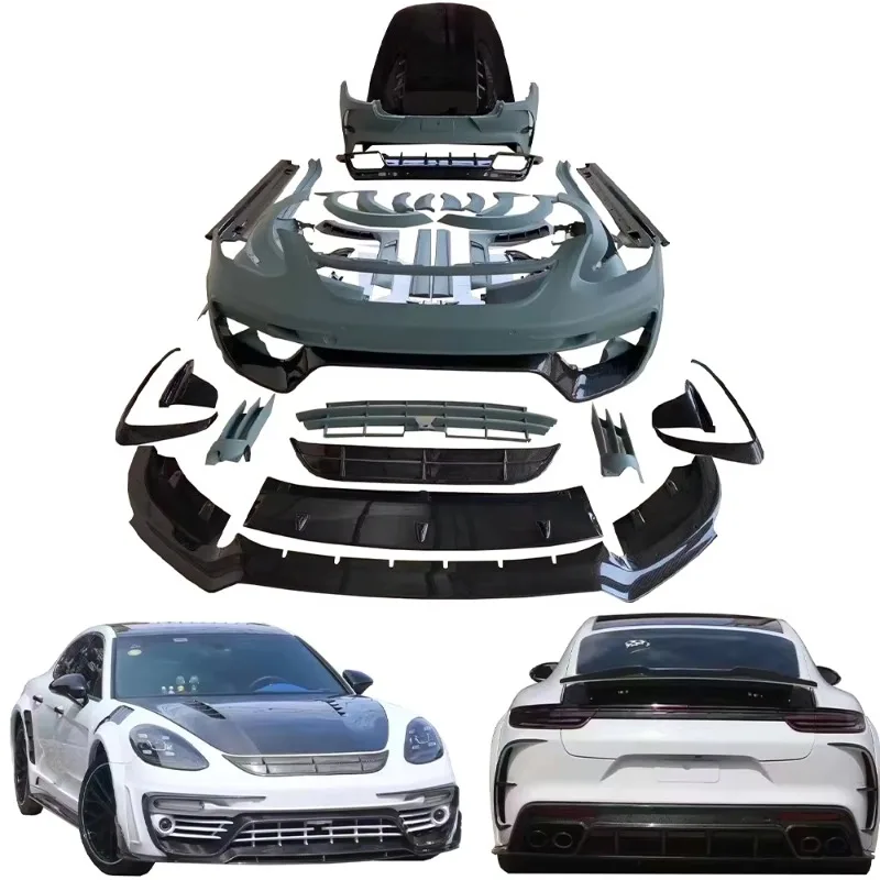 Msy Style Widebody Kit for 971 Panamera 2017-2023 - Dry Carbon Fiber Exterior Upgrade