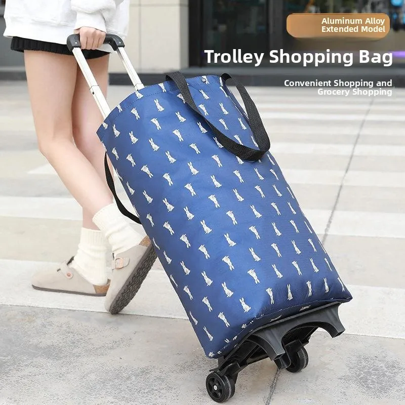 large-capacity-hand-pulled-shopping-cart-detachable-vegetable-buying-cart-portable-travel-cart-aluminum-alloy-body-foldable-d