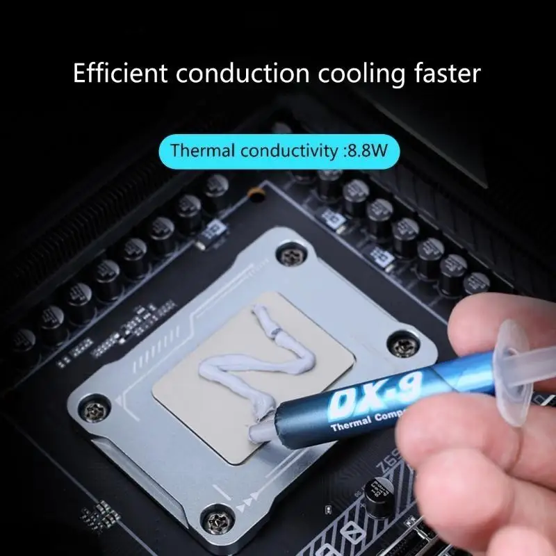 8.8W/m.k thermals สารประกอบ pastes ประสิทธิภาพสูง thermals greate