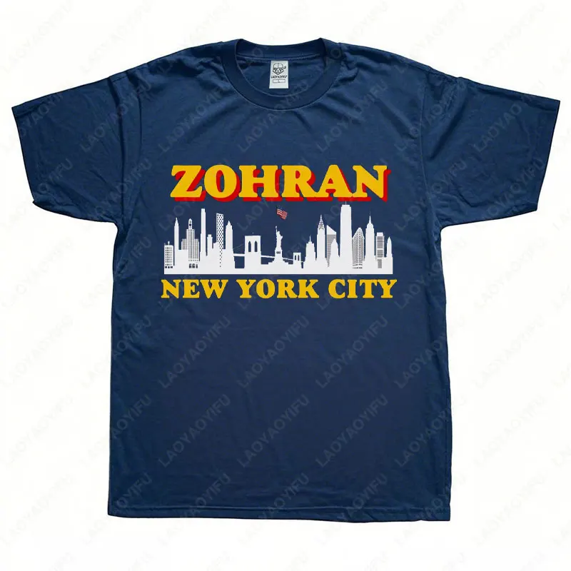 Zohran Mamdani 2025 T-Shirt le premier maire musulman de New York démocrates progressives t-shirts cadeau politique à la mode hommes Woamn couverture en coton