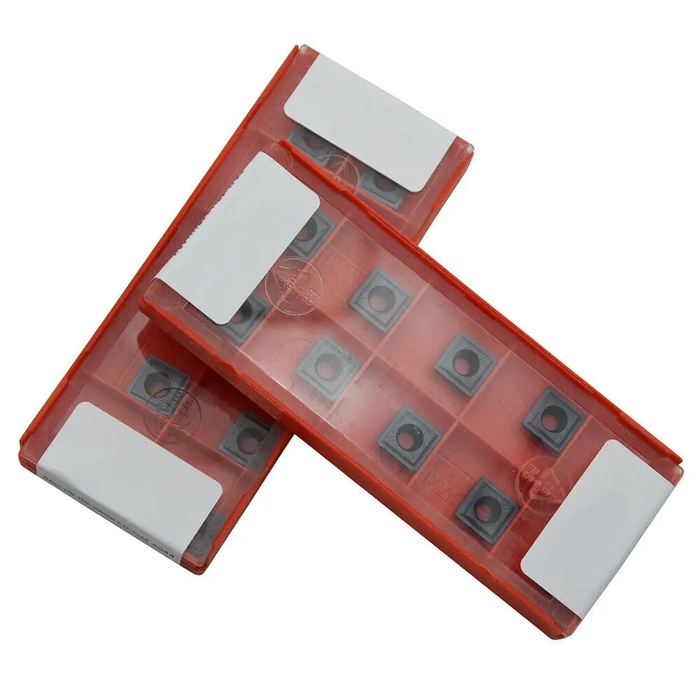 10pcs Inserts sisipan penggilingan karbida 4044