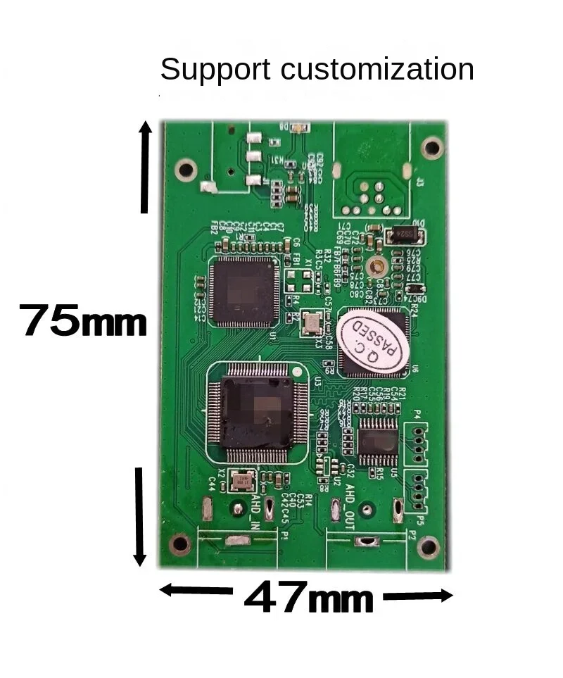 AHD CVBS CVI convertitore Video da TVI a USB scheda modulo scheda di acquisizione Audio Video AHD 1080P unità HD analogica gratuita con Loop Out