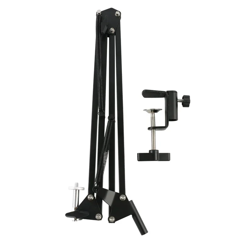 37cm/51cm Adjustable Industry Solder Digital Microscope Camera Desktop Clamp Cantilever Stand Video Recorder Spring Arm Bracket