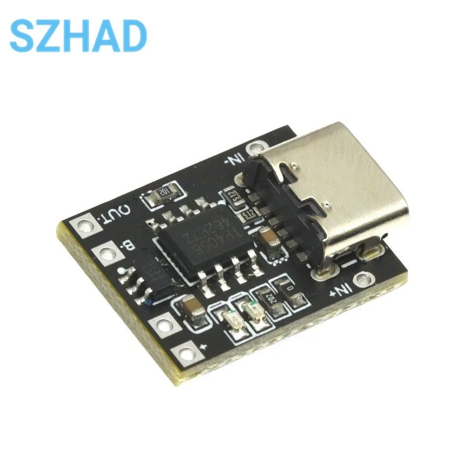 Super Small Ternary lithium Battery Charging Board 1A 3.7V 4.2V Charger Module Type-C Interface With Protection Board