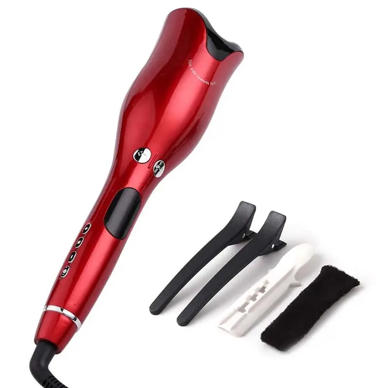 Curly Hair Artifact Multi Function Rose Curly Hair Stick Curling Iron Professional Styling Tools Wand Automatic Curling Iron