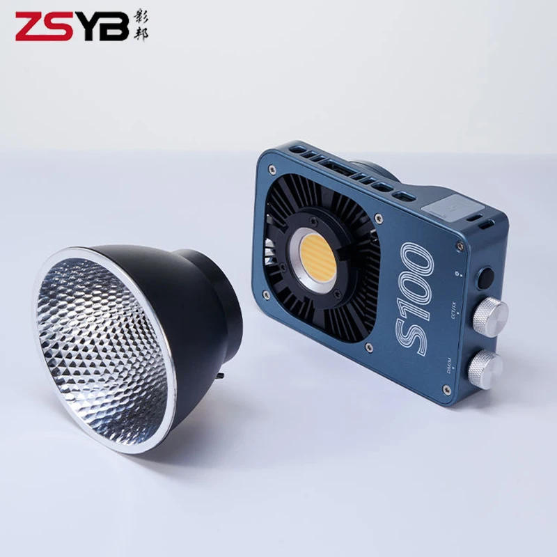 ZSYB S100 Mini Size CRI96 Portable Handheld Photographic Lighting Kit Led Fill Photography Light