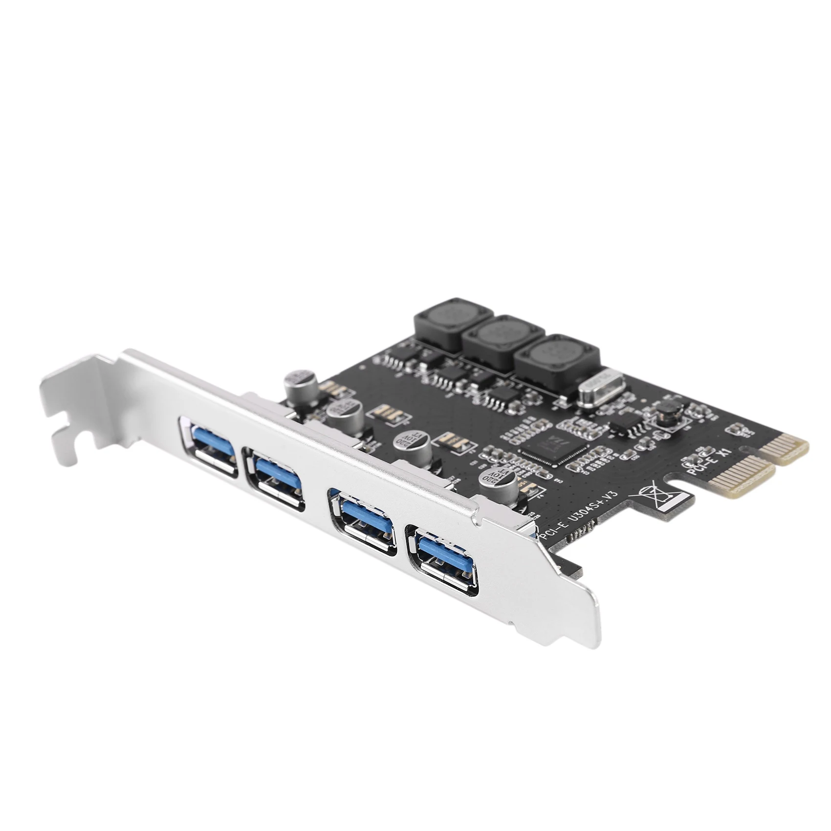 4 Port Usb 3.0 Pci Expansion Card Pcie Pci-E Usb 3.0 Controller 4 X Usb3.0 Usb 3.0 Card Expansion Cards