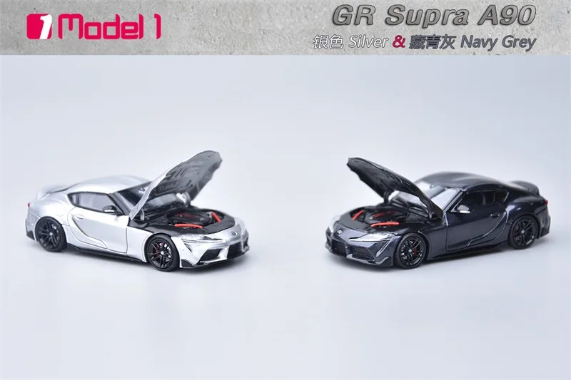 

[PreSale] Model1 One 1:64 GR Supra A90 Mk5 Silver / Navy Grey Diecast Model Car