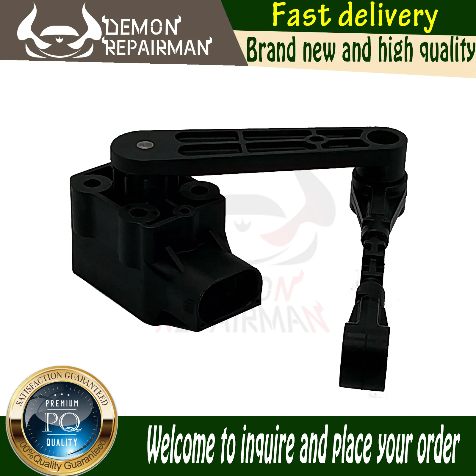 RQH500070 LR020155 Front Air Suspension Ride Height Level Sensor Compatible with LAND ROVER DISCOVERY III 4.0L 4.4L 2.7L