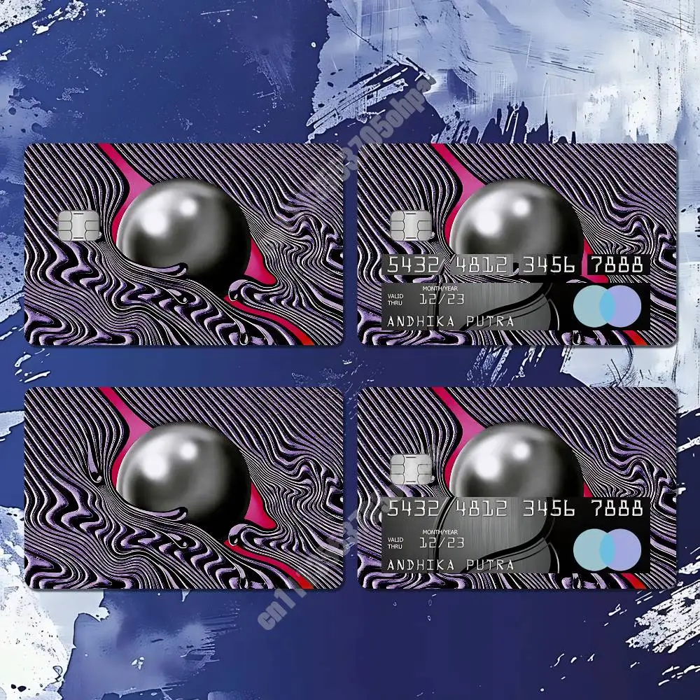 Deadbeat T-Tame K-Kevin Impala Parker Sticker for NFC ID Card Film Skin Credit Bank Card Artistic Pattern Design