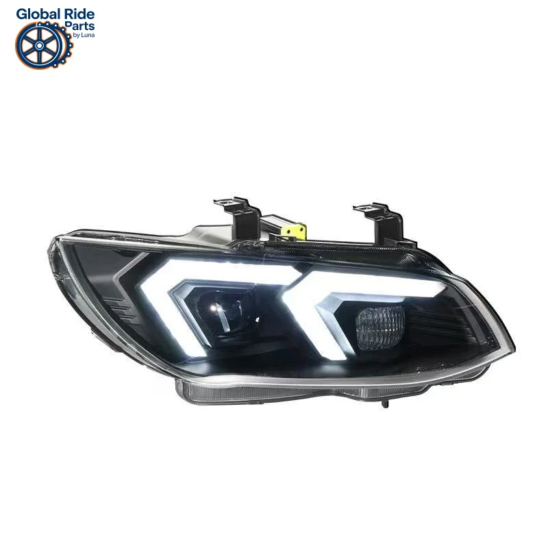 

Подходит для BMW 3 серии 05-13 E93, обновление фар с двойным крючком, светодиодные дневные ходовые указатели поворота