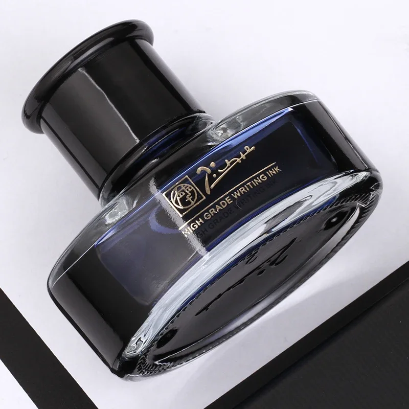 Pimio Original Nicht Carbon Dye-Tinte auf wasserbasis für Brunnen Stift 50ML Glas Flasche Schreiben Tinte Schwarz Blau Blau-schwarz Tinte Liefert