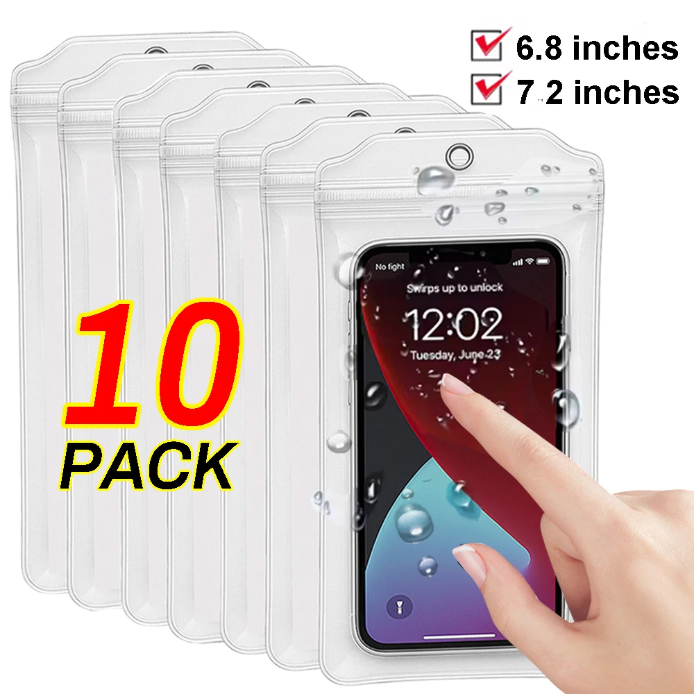 : Bolsa e caixa à prova d'água para celular