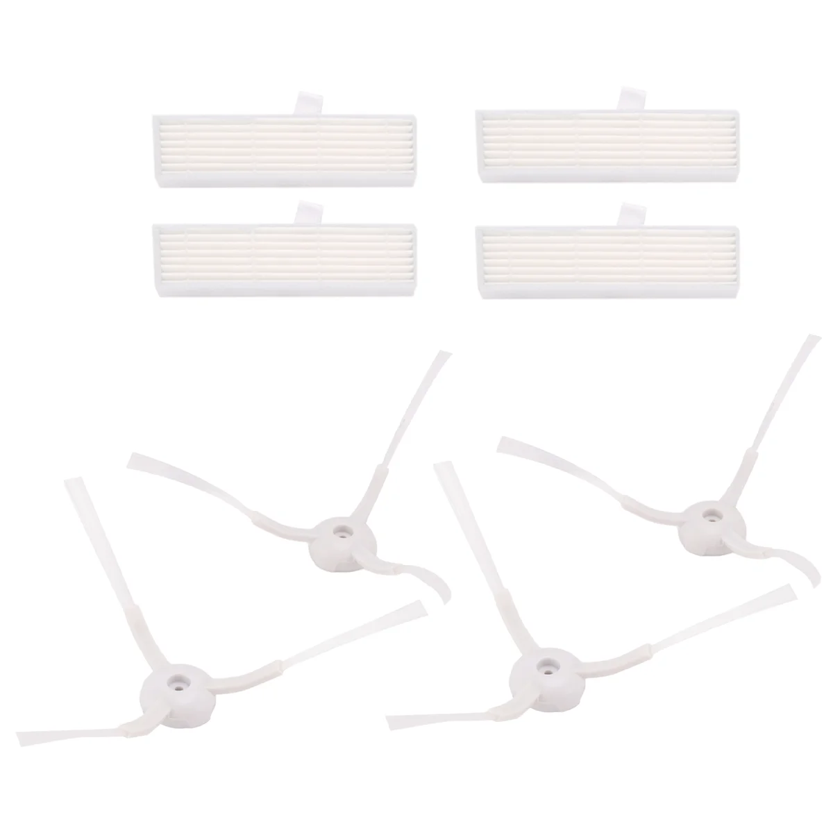 로봇 진공 청소기용 HEPA 필터 사이드 브러시, Rowenta Explorer Serie 60 RR7455 7447 Tefal Serie 60 예비