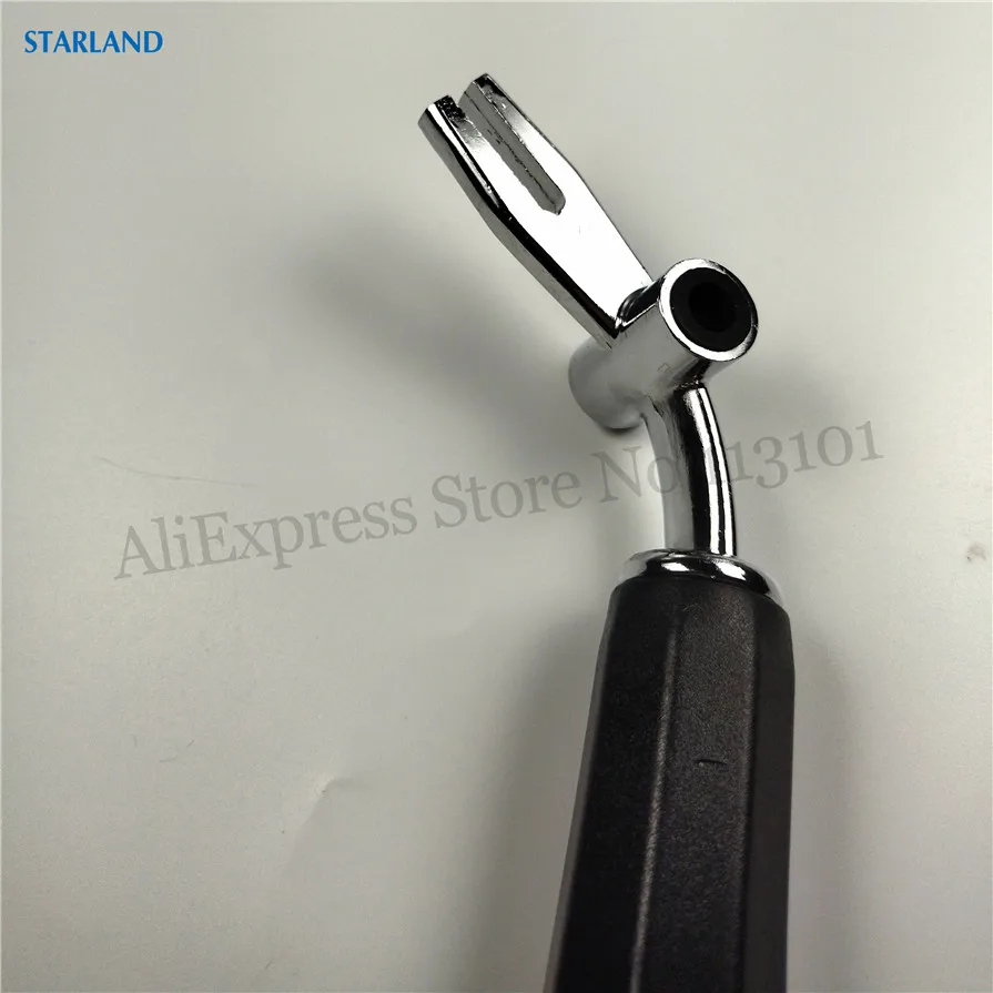 1 Piece Hand Shank Black Color Handle Hexagon Shaped Shank Accessory New Part For Soft Ice Cream Machines Fitting