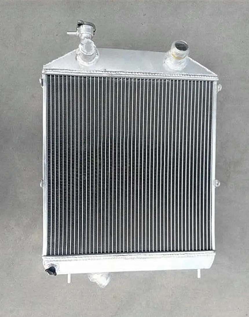 For 1957-1961 Jaguar XK150 Roadster DHC FHC1950S MT Aluminum Radiator 1958 1959 1960