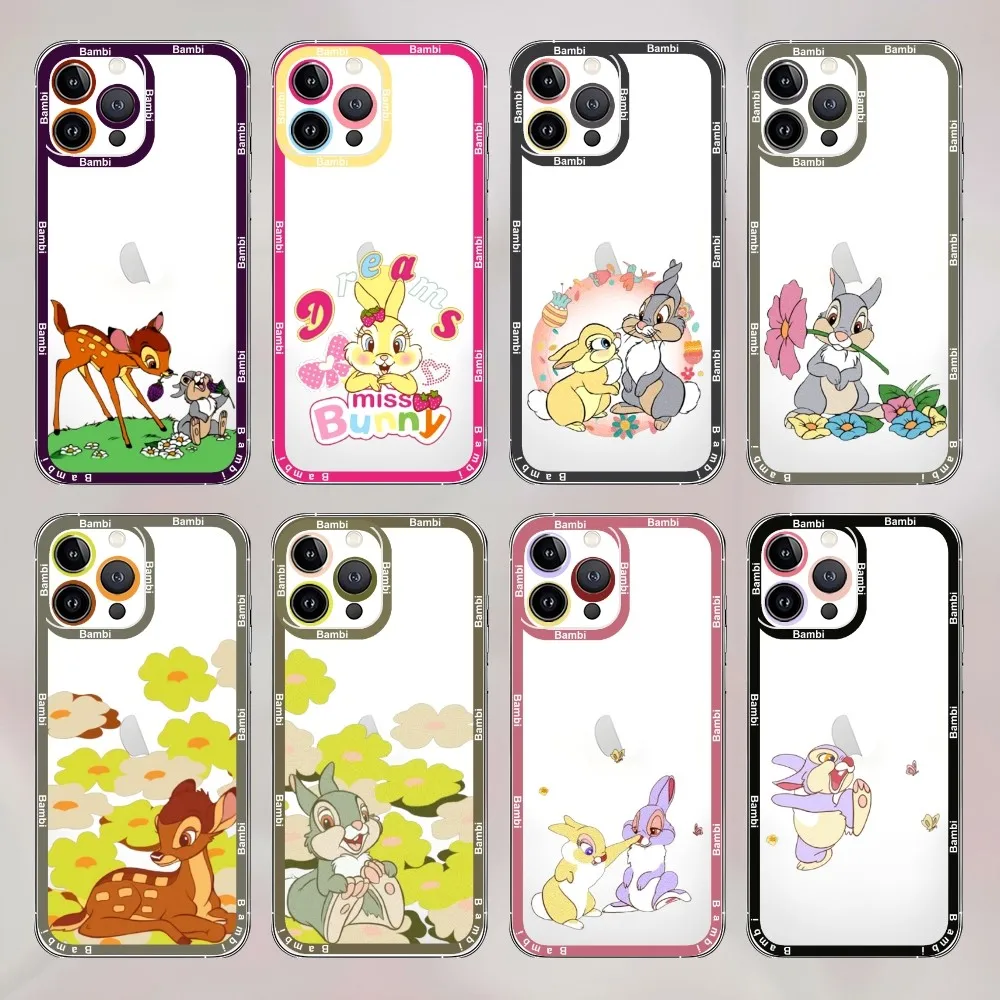 Cute Disney Bambi Littl Dee Phone Case For IPhone 11,12,13,14,15,15 Pro,13 Promax,14 Plus,15 Mini,16,16plus,16promax