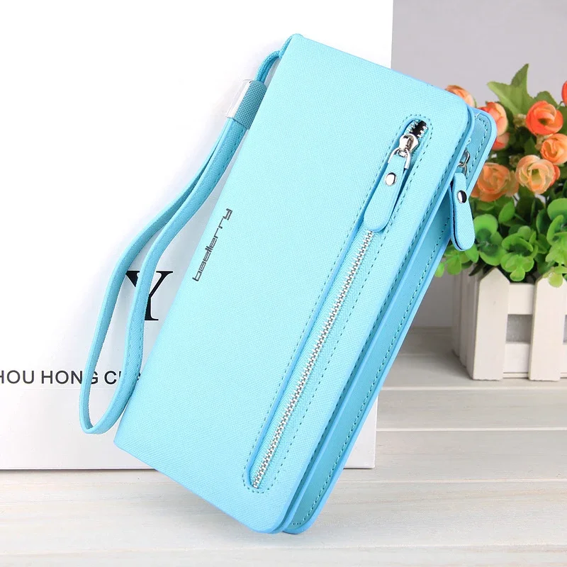 New Fashion Women Wallet Zipper Top Quality Female Wallet Purse Multifunction Women's Purse Card Holder Money Bag Long Wallet