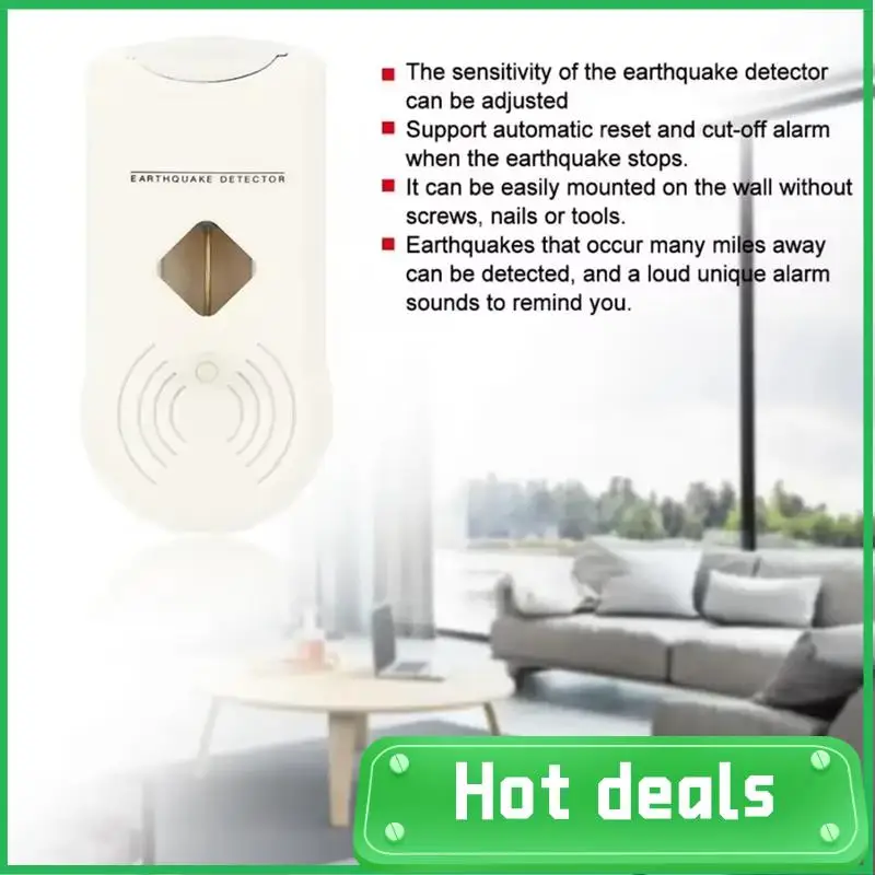 Detector P Wave Earthquake Get Early Warning Of Impending Earthquake Alarms Earthquake Detector For Home Office