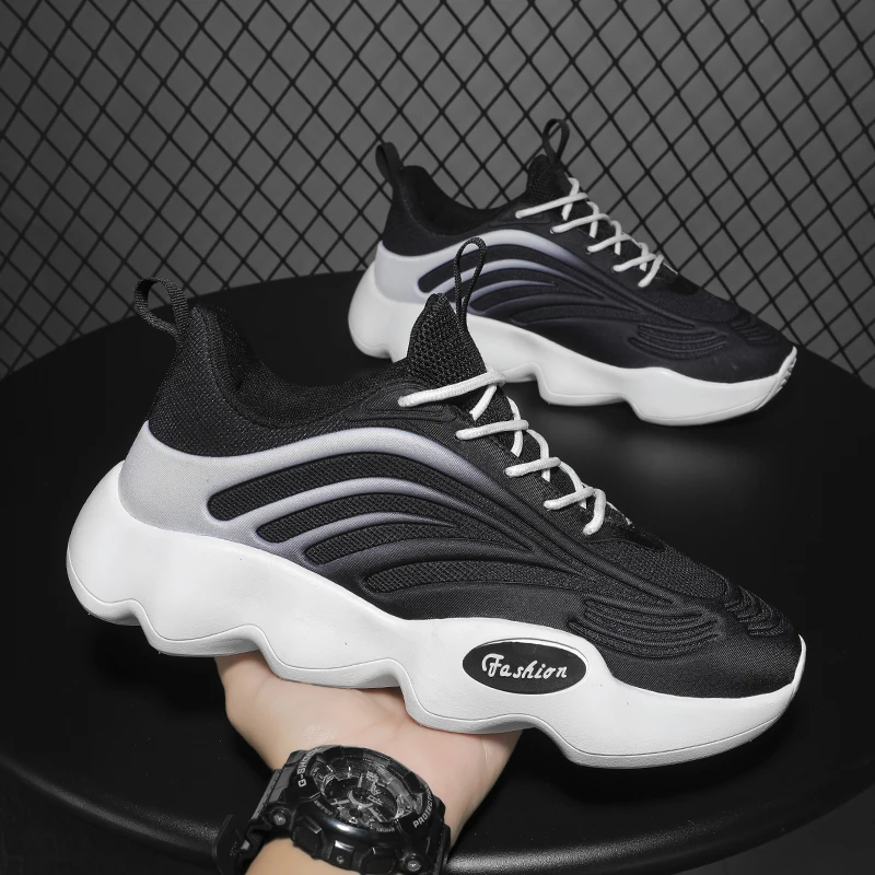 

Men Running Shoes Mesh Breathable Flat Outdoor Walking Soft Sole Jogging Shoes 2025 Original Luxury Tennis Shoes for Men Sneaker