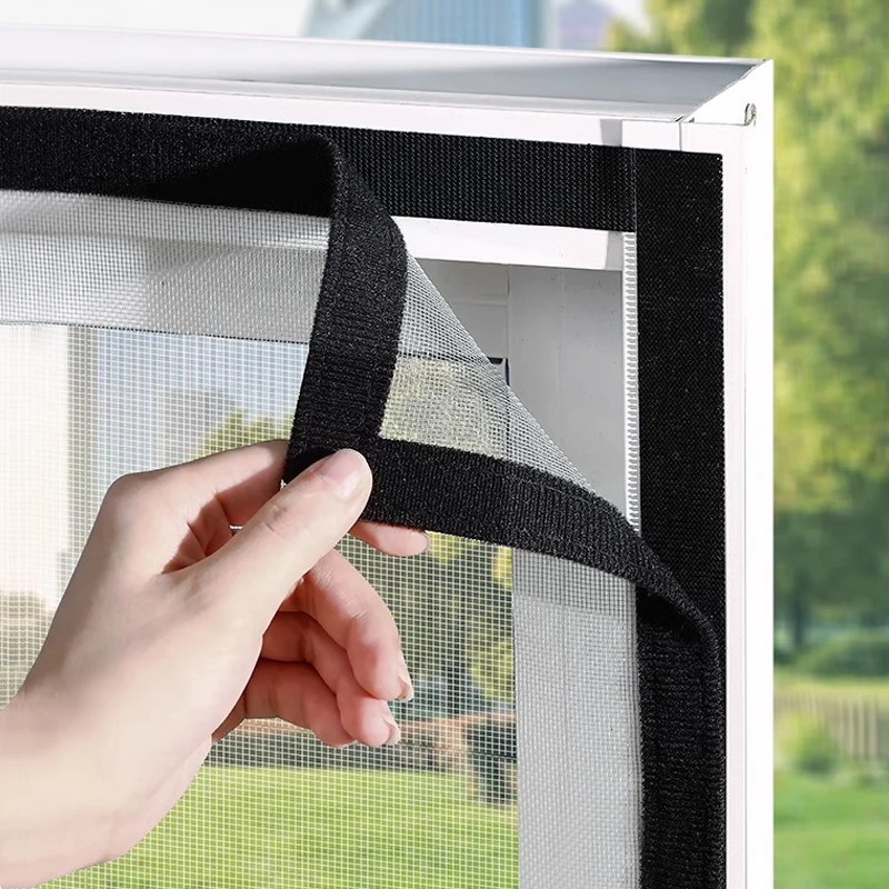 DIY household mosquito screen, attachable window screen, no-drill, densified, balcony and bedroom insect proof, easy to install