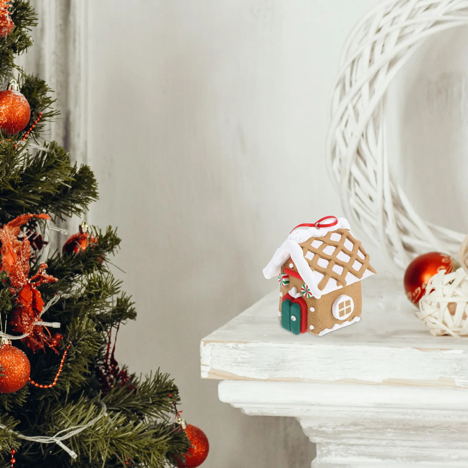 

Hanging Christmas Ornaments Fine Detail Crafted Xmas Tree Decoration Versatile Home Decor Gift Decorations